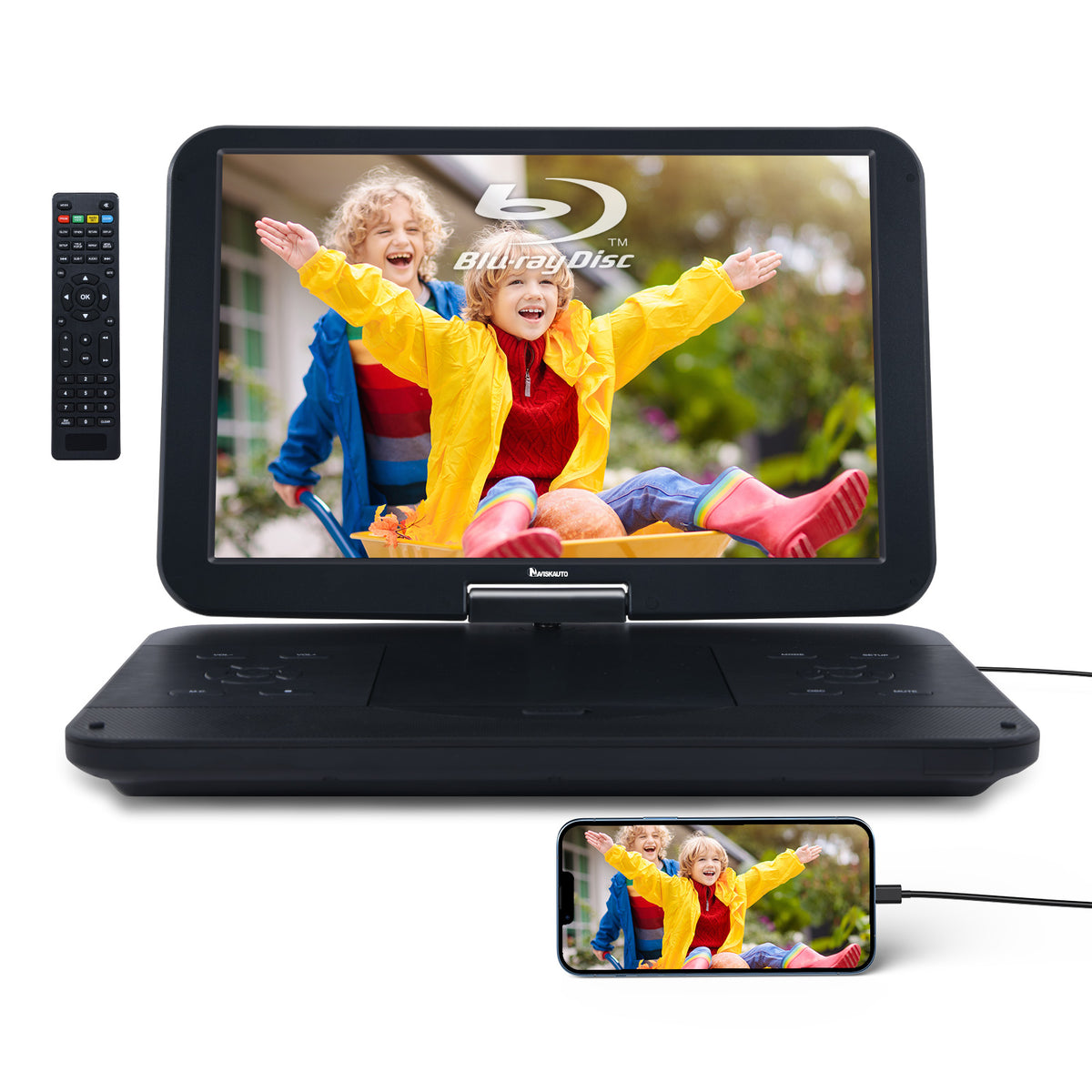 Aktualisierter Tragbarer 15,4-Zoll 1920 * 1200 HD Blu-ray DVD