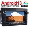 Pumpkin 7 Zoll Android 13 Autoradio mit Navi Opel für Corsa D Astra H Zafira B Meriva A, Vectra C mit Bluetooth Carplay【6GB RAM 64GB ROM】